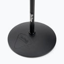 On-Stage MS9417, Drum/Amp Mic Stand with Tele Boom, Height 17"-28.5", 21.5"-36" Boom, Steel and Zinc Construction, 5/8"-27" for Mic Clips or Accessories and M20 at Base Threading, Black