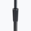 On-Stage MS9417, Drum/Amp Mic Stand with Tele Boom, Height 17"-28.5", 21.5"-36" Boom, Steel and Zinc Construction, 5/8"-27" for Mic Clips or Accessories and M20 at Base Threading, Black