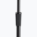 On-Stage MS9701B, Production-Grade Mic Stand with Tripod Base and Boom Arm, Height 36"-64", 33" Boom, 24" Base Spread, Steel and Zinc Construction, 5/8"-27" Threading, Black