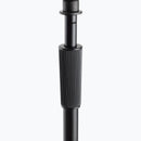 On-Stage MS9701TB, Production-Grade Mic Stand with Tripod Base and Telescoping Boom Arm, Height 36"-64", 21.5"-36" Boom, 24" Base Spread, Steel and Zinc Construction, 5/8"-27" Threading, Black