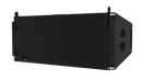 EAW NTX210L Black, Powered 10in 2-Way Line Array, 2 x 10in LF and 1 x 1.4in Exit, 3in Voice Coil HF, Horizontal 90 Vertical 12, DANTE