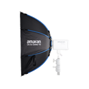 amaran Octa Dome 90, 90cm (3ft) one-snap setup large octagonal Bowens Mount softbox
