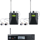 Shure P3TRA215TWP-H20, PSM300 Twin Pack Pro with Earphones
