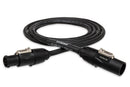 HOSA - Power Cord, Power X to Power X, 14 AWG x 3 OFC, SJOOW Jacket, 15 A, 1.5 ft
