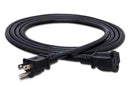 HOSA - Power Extension Cord, NEMA 5-15R to NEMA 5-15P, 1.5 ft