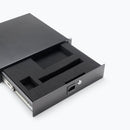 On-Stage RDF2000, 2U Adaptable Rack Drawer Foam, Medium Density Foam Material, Gray, 2U