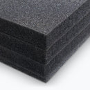 On-Stage RDF2000, 2U Adaptable Rack Drawer Foam, Medium Density Foam Material, Gray, 2U