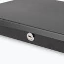 On-Stage RDL1000, 1U Locking Rack Drawer, Steel Material, Black, 1U