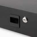 On-Stage RDL2000, 2U Locking Rack Drawer, Steel Material, Black, 2U