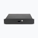 On-Stage RDL2000, 2U Locking Rack Drawer, Steel Material, Black, 2U