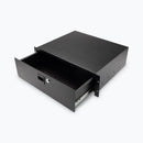 On-Stage RDL3000, 3U Locking Rack Drawer, Steel Material, Black, 3U
