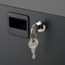 On-Stage RDL4000, 4U Locking Rack Drawer, Steel Material, Black, 4U