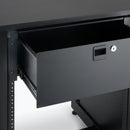 On-Stage RDL4000, 4U Locking Rack Drawer, Steel Material, Black, 4U