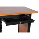 On-Stage RDLS1000, 1U Locking Rack Drawer (Shallow), Steel Material, Black, 1U (Shallow)