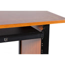 On-Stage RDLS1000, 1U Locking Rack Drawer (Shallow), Steel Material, Black, 1U (Shallow)