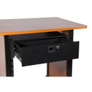 On-Stage RDLS3000, 3U Locking Rack Drawer (Shallow), Steel Material, Black, 3U (Shallow)