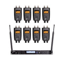 RF Venue RF PA Extension Kit 8 Pack RF-PA-8PACK, Wireless UHF Audio Link for PA Systems, Transmitter and 8 Receivers