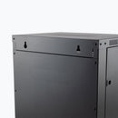 On-Stage RKD1200, 12U Wall-Mount Knock-Down Rack, Height 24.41", 21.65" Length, Steel Construction