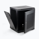 On-Stage RKD1200, 12U Wall-Mount Knock-Down Rack, Height 24.41", 21.65" Length, Steel Construction