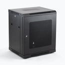 On-Stage RKD1200, 12U Wall-Mount Knock-Down Rack, Height 24.41", 21.65" Length, Steel Construction