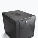 On-Stage RKD6000, 6U Wall-Mount Knock-Down Rack, Height 14.57", 21.65" Length, Steel Construction