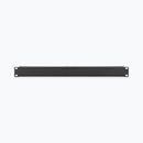 On-Stage RPB1000, 1U Blank Rack Panel, Steel Material, Black, 1U
