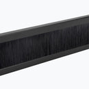 On-Stage RPBR2000, 2U Rack Brush Panel, Steel Material, Black, 2U