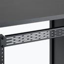 On-Stage RPV1000, 1U Vented Rack Panel, Steel Material, Black, 1U
