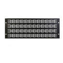 On-Stage RPV4000, 4U Vented Rack Panel, Steel Material, Black, 4U