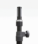 K&M 21360 Distance Rod Ring Lock, Black, Height 750 mm, Max Load 35 kg, Patented Expanding Mandrel System Ring Lock, Vibration-Free Connection Due to Moveable Plastic Splints, Steel