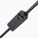 On-Stage SB9600, Tripod Studio Mic Boom with 7" Mini Boom Extension, Height 46.5"-79", 43"-79" Boom, 32-48" Base Spread, 5/8"-27" Threading, Black