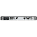 Shure AD4DUS-B, Dual-channel receiver. Includes locking power and jumper cables, Bnc bulkhead adapter, coaxial antenna, Bnc cable assemblies, Ethernet cables, rackmount kit, and user guide. (606-810 MHz)