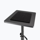 On-Stage SMS7500B, Wood Studio Monitor Stands (Black, Pair), Height Adjustment 35.5"- 56.5", 90 lbs. Weight Capacity, Steel / Wood Construction, Black