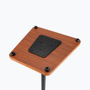 On-Stage SMS7500RB, Wood Studio Monitor Stands (Rosewood, Pair), Height Adjustment 35.5"- 56.5", 90 lbs. Weight Capacity, Steel / Wood Construction, Rosewood