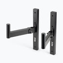 On-Stage SS7323B, Wall-Mount Speaker Bracket, 80 lbs. Weight Capacity, Steel Construction, Black
