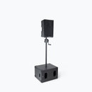 On-Stage SS7747V2, Crank-Up Subwoofer Pole, Height Adjustment 40"-63", 145 lbs Weight Capacity, Steel Construction, Black