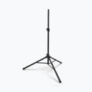 On-Stage SS7761B, All-Aluminum Speaker Stand, 45" - 72" Length, 120 lb Weight Capacity, 32" - 48" Base Spread, Aluminum Construction, Black