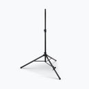 On-Stage SS7762B, Speaker Stand with Adjustable Leg, 45" - 72" Length, 110 lbs. Weight Capacity, 32" - 48" Base Spread, Aluminum Construction, Black