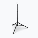 On-Stage SS7762B, Speaker Stand with Adjustable Leg, 45" - 72" Length, 110 lbs. Weight Capacity, 32" - 48" Base Spread, Aluminum Construction, Black