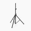 On-Stage SS7764B, Air-Lift Speaker Stand, Height Adjustment 47" - 74", 100 lbs. Weight Capacity, 46" Base Spread, Aluminum and Steel Construction, Black