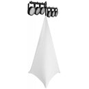 On-Stage SSA100W, Speaker/Lighting Stand Scrim, Stretchable, Durable Nylon w/ Built in Bag Construction, White