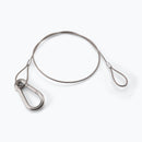 On-Stage SSACB28, Safety Cable, 28" Length, Steel Construction, Includes Carabiner