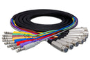HOSA - Balanced Snake, 1/4 in TRS to XLR3M, 5 m