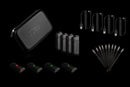Cuebi Lights Set of 4, Wireless WiFi IP Tally Light System for Blackmagic ATEM, NewTek TriCaster, vMix, Roland and Ross Video Switchers, Includes Carrying Case, USB Cables, Velcro Straps and AA Battery Pack