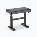 On-Stage KB5503B, Height Adjustable Keyboard Bench, Height Adjustment 17.5″-23.5″, 330 lbs Weight Capacity