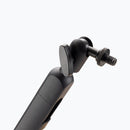 On-Stage MBS-LP1, Low-Profile Broadcast Boom Arm, 3.5 lb Weight Capacity, Black, Includes Cable-management Clips and camera-mount Adapter