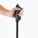 On-Stage MS7540, One-Handed Mic Stand with Tripod Base, Height Adjustment 42.75" - 69.75", 5/8"-27 Threading