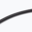 On-Stage OSPRO-ICR-25, Production-Grade Braided Instrument Cable (Right Angle to Straight) 25 ft, 24 AWG Gauge, Oxygen-free copper, Braided Shielding Construction