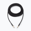 On-Stage OSPRO-ICS-10, Production-Grade Braided Instrument Cable (Straight to Straight) 10 ft, Gold-plated, Straight ¼" Connectors Connectors, 24 AWG Gauge, Oxygen-free copper, Braided Shielding Construction