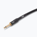 On-Stage OSPRO-ICS-25, Production-Grade Braided Instrument Cable (Straight to Straight) 25 ft, Gold-plated, Straight ¼" Connectors Connectors, 24 AWG Gauge, Oxygen-free copper, Braided Shielding Construction